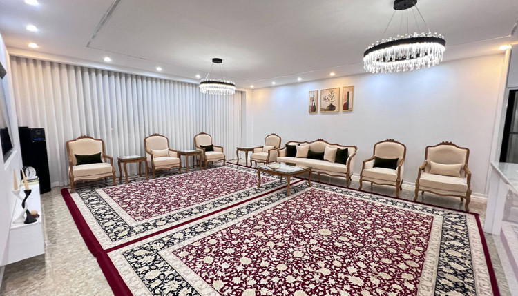 مبل فرانسوی ۳گل ۷ نفره چوب راش درجه یک مدل کلاسیک